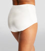 SPANX White Satin Shaping Briefs - Light Control