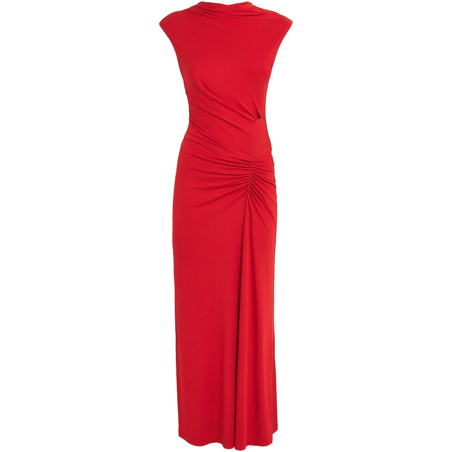 Ruched Acacia Midi Dress