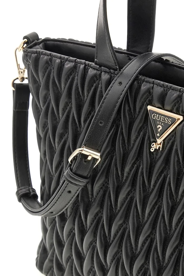 Guess çocuklar için suni deri tote çanta