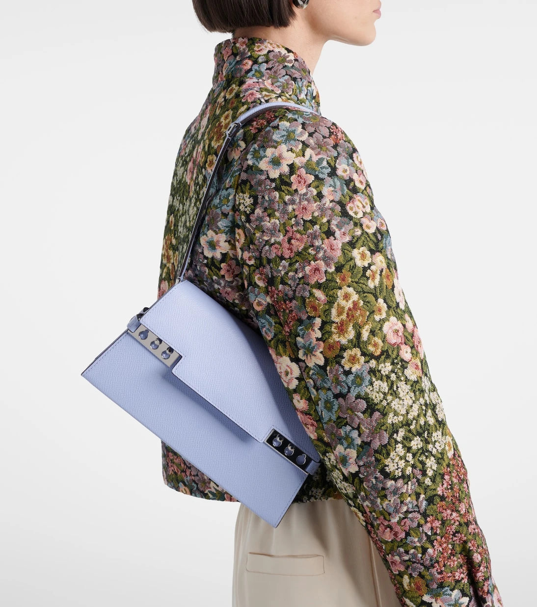 Delvaux - Tempête To Go Small leather shoulder bag