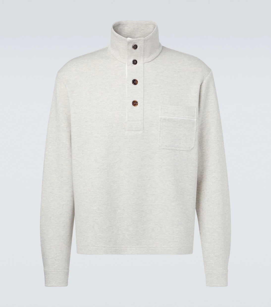 Tom Ford - Cotton, silk, and cashmere sweatshirt