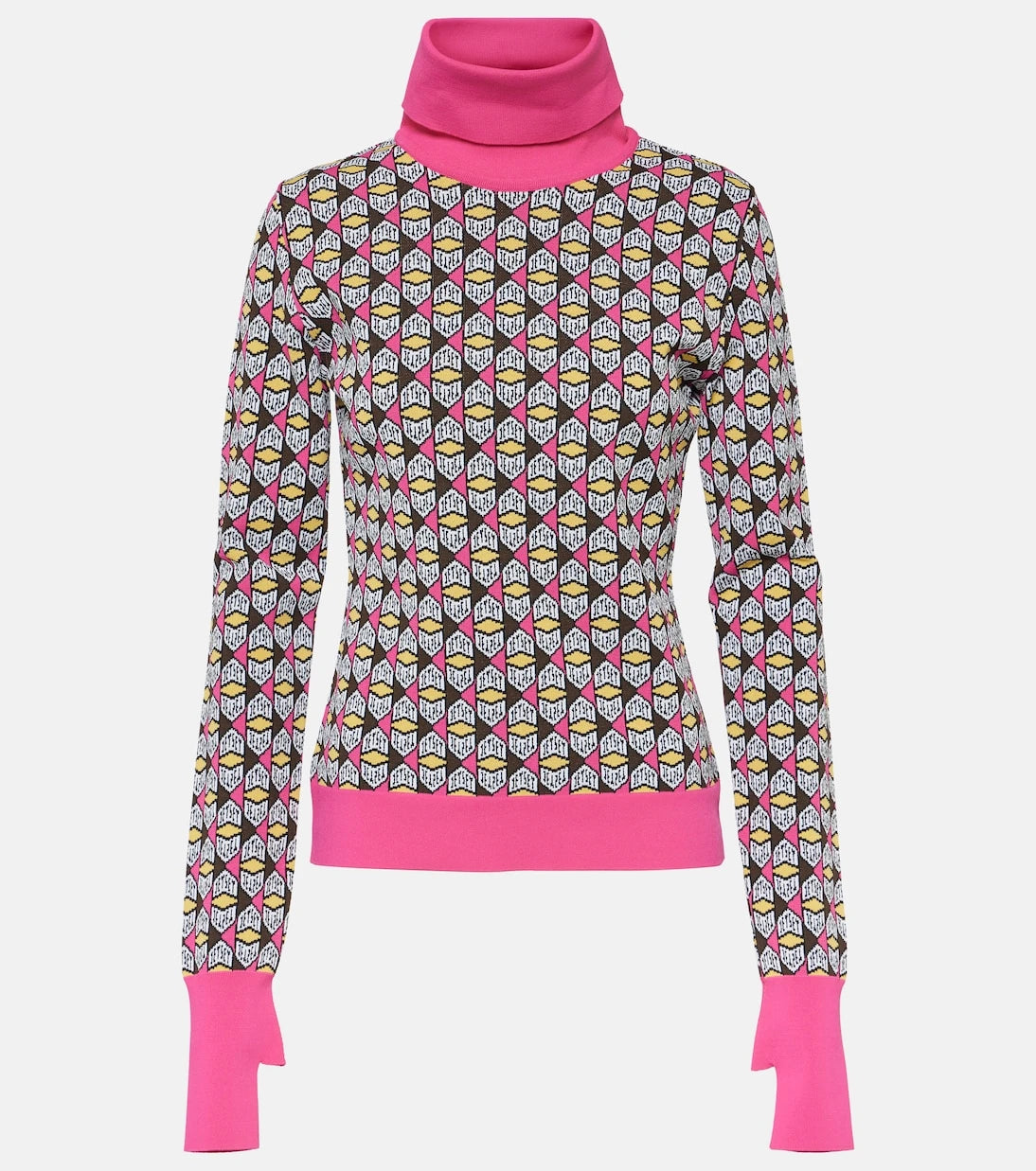 Jet Set - Logo turtleneck sweater