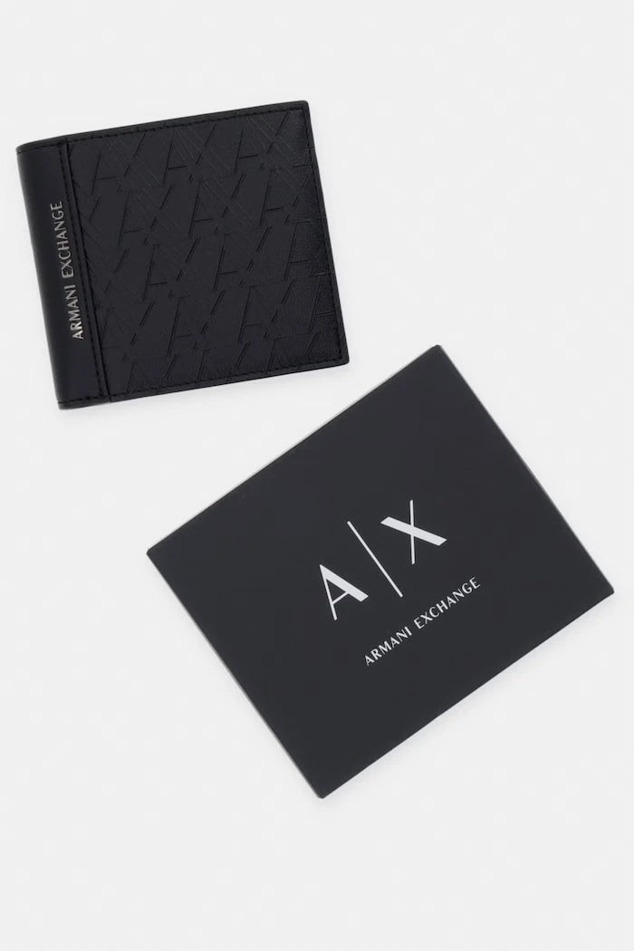 Armani Exchange портфейл мъжки от имитация на кожа