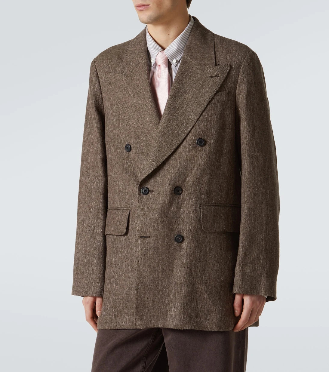 Our Legacy - Sharp DB linen and cotton blazer