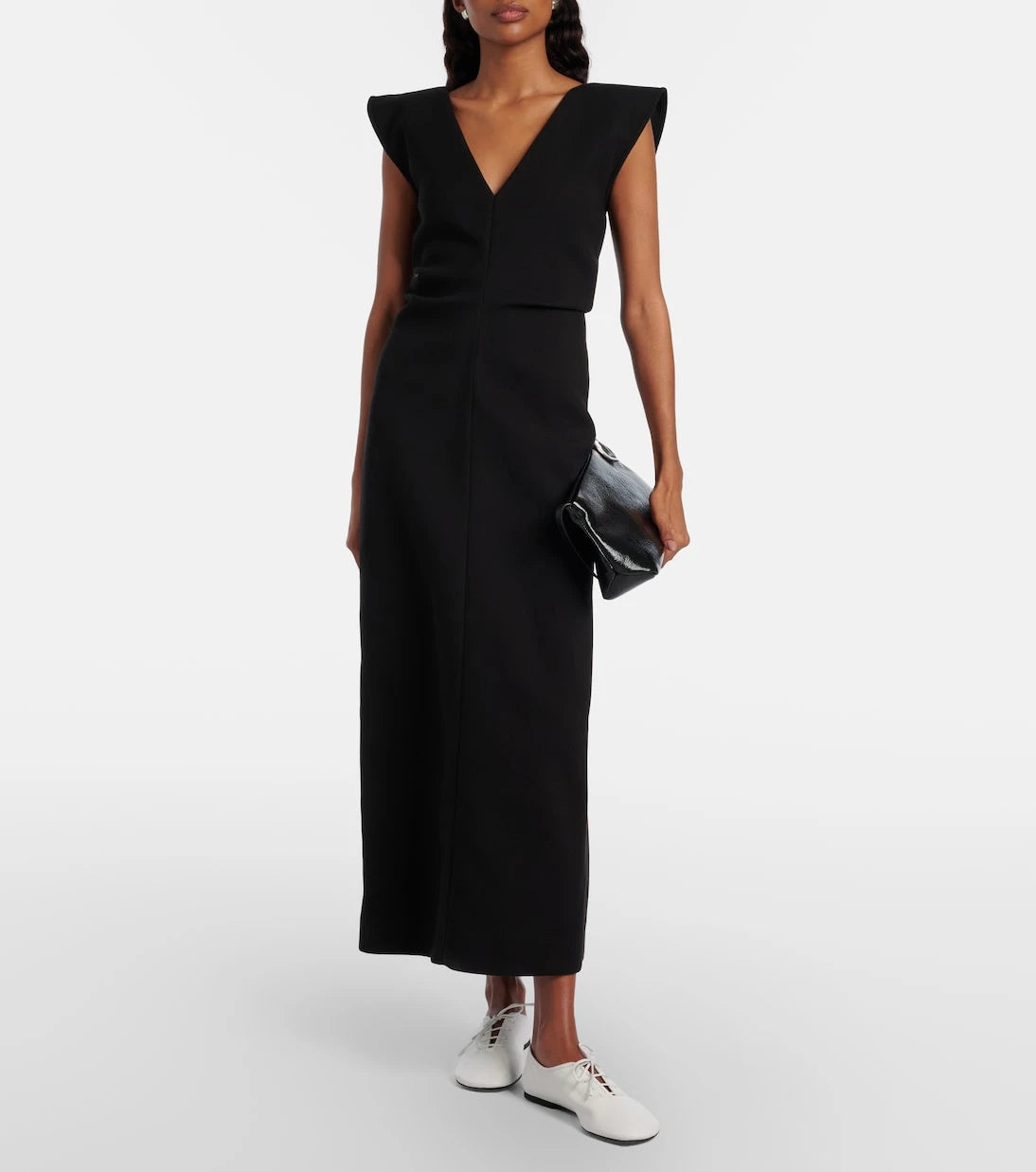 Proenza Schouler - حذاء باليه جلدي مسطح