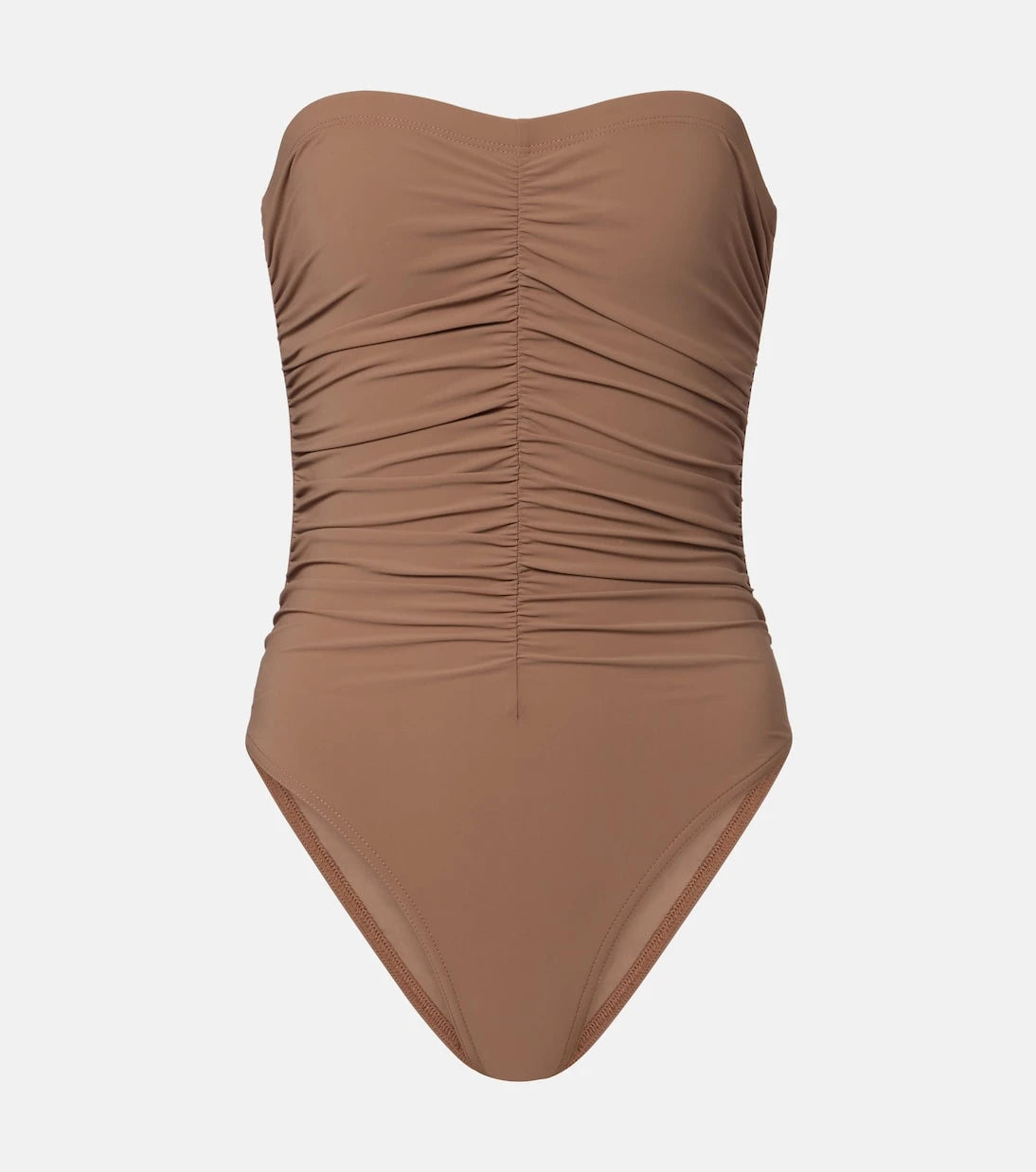 Karla Colletto - Basics ruched swimsuit