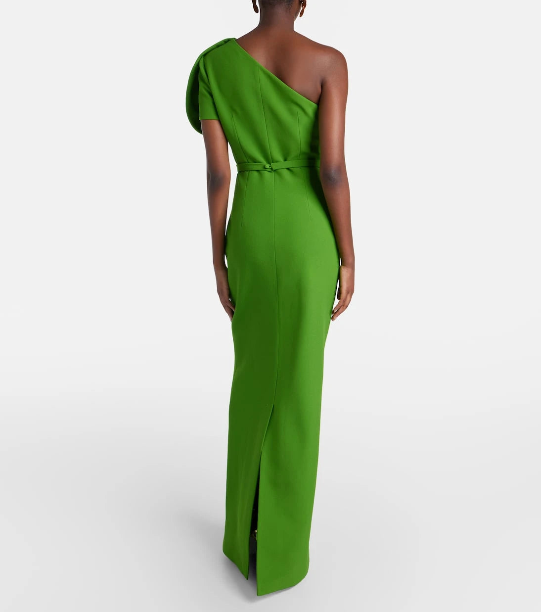 Safiyaa - One-shoulder crêpe gown