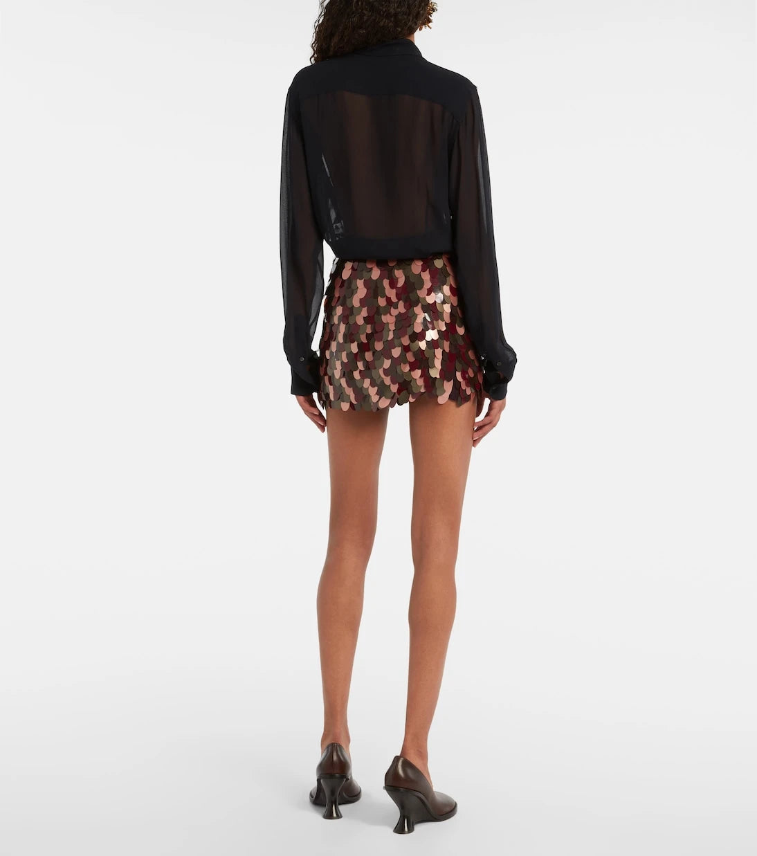 Dries Van Noten - Sequined miniskirt