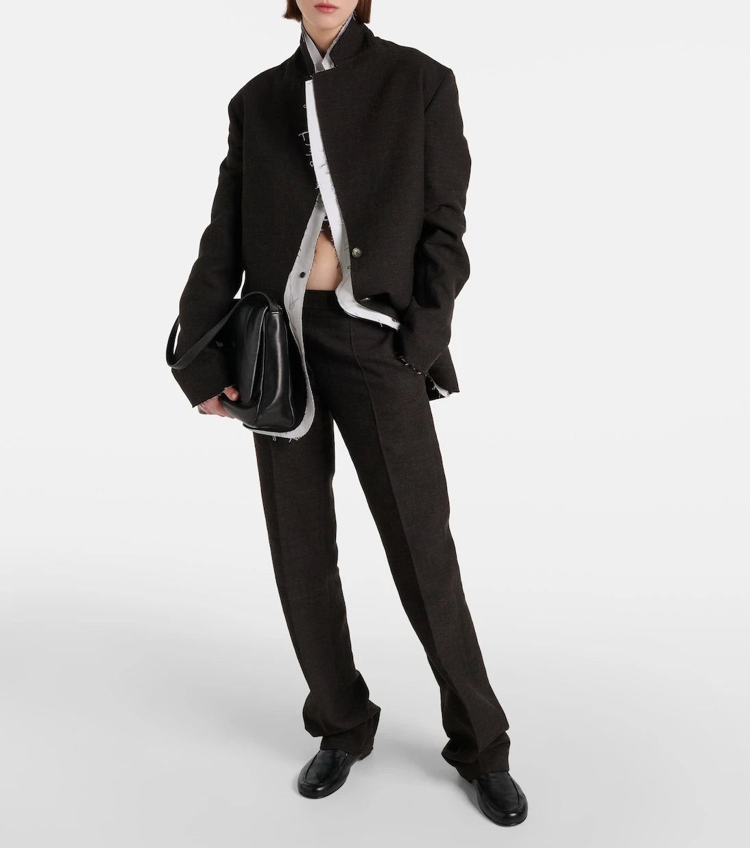 The Row - Nuance leather shoulder bag