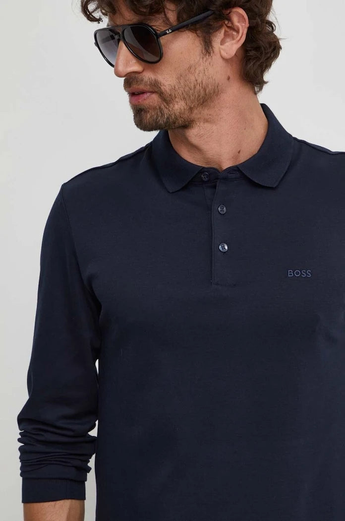 BOSS Polo Yaka Pamuklu Erkek Tişört Pado 30
