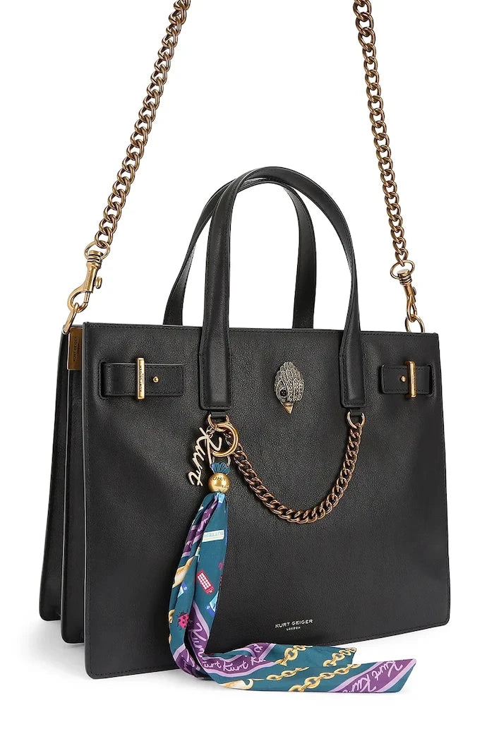 Kurt Geiger London kadın deri alışveriş çantası SLOANE