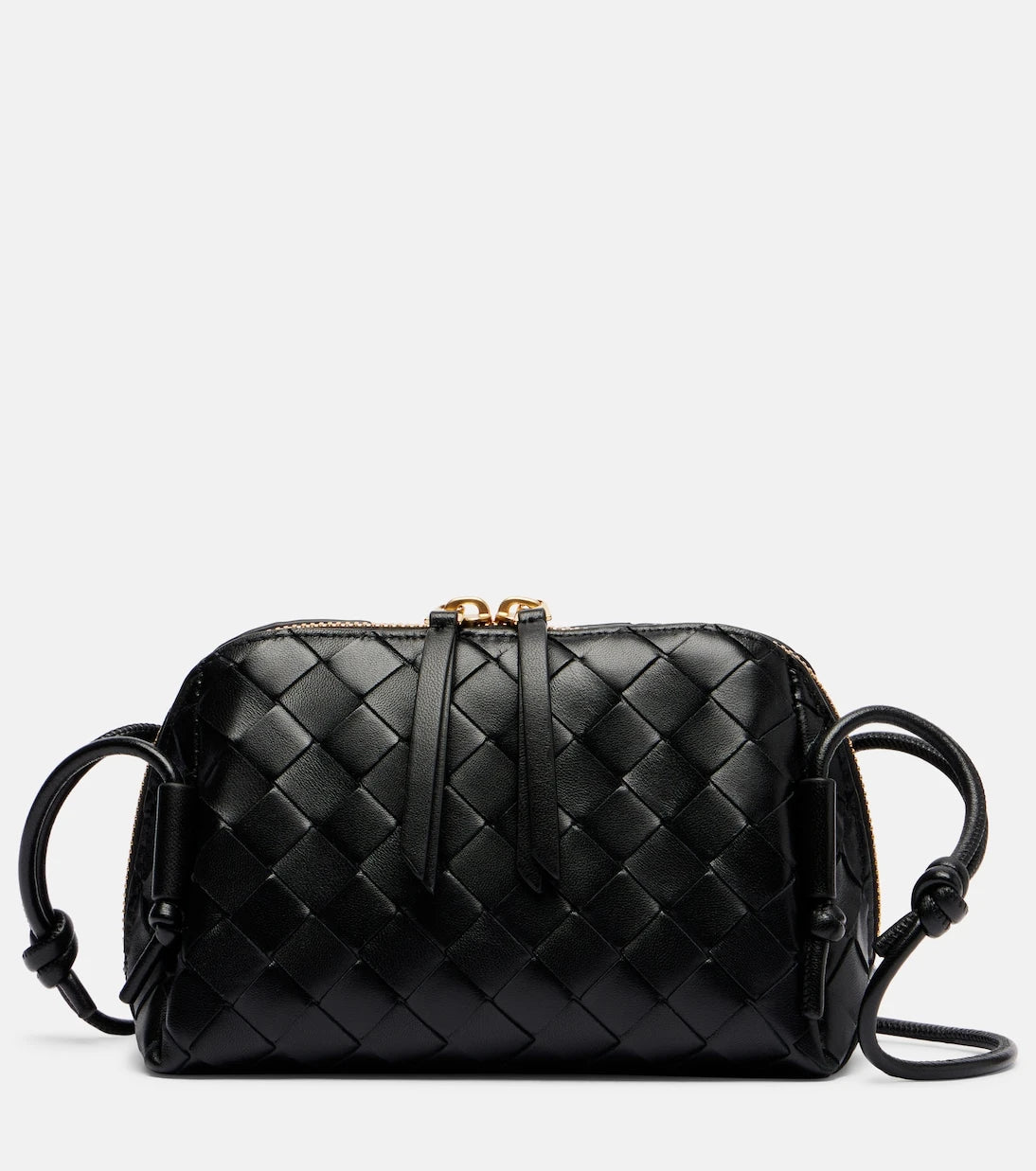 Bottega Veneta - Concert Mini Intrecciato leather pouch