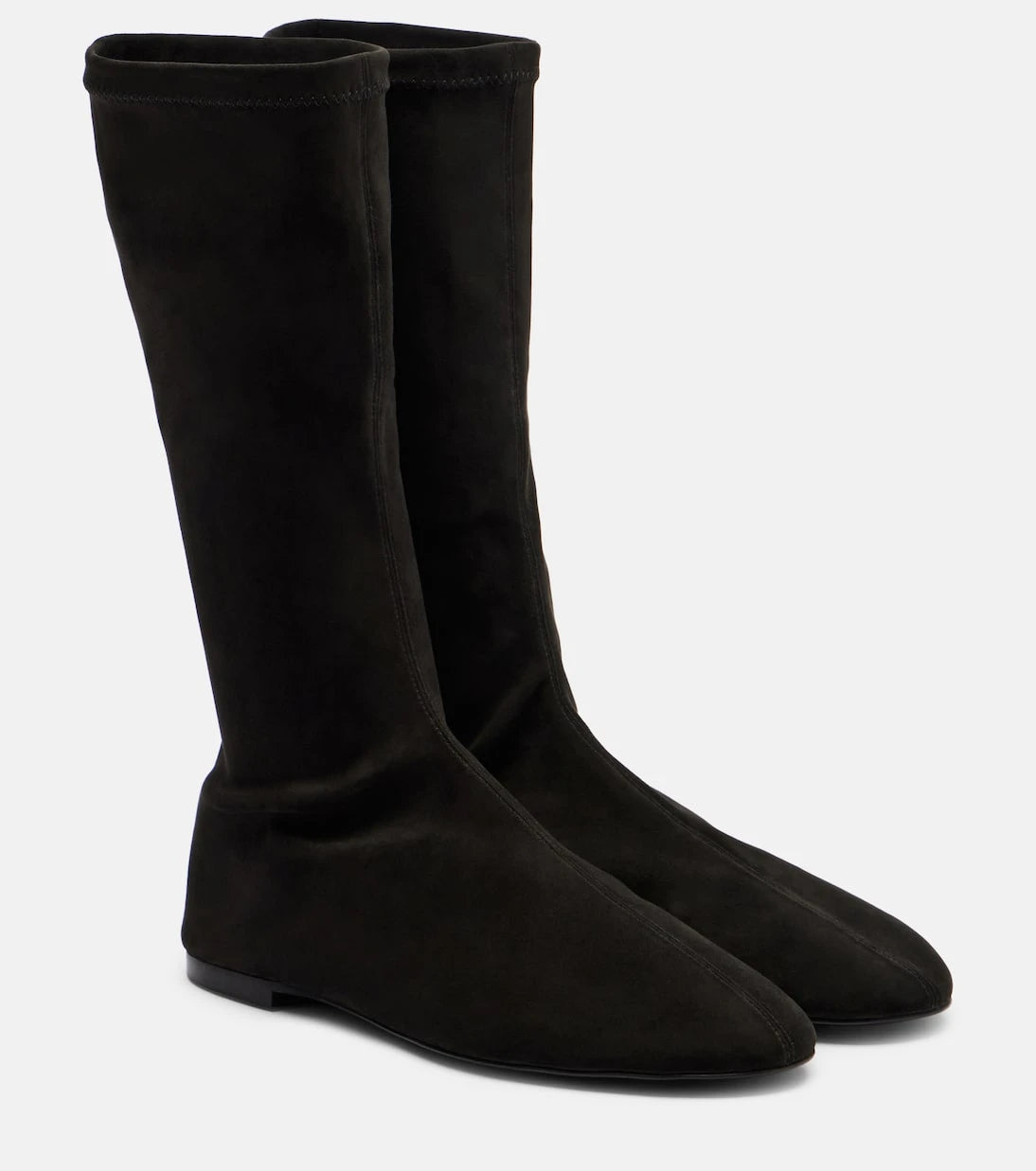 Proenza Schouler - Tee suede sock boots