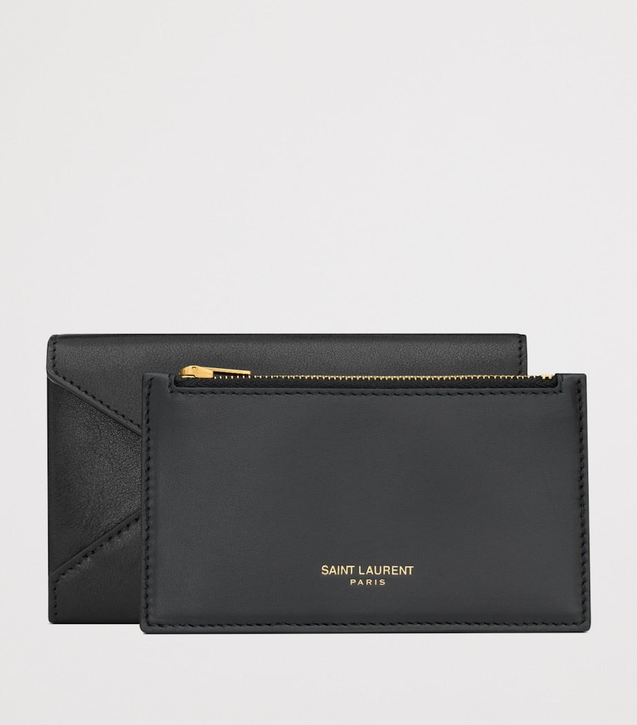 Saint Laurent Black Letter Wallet