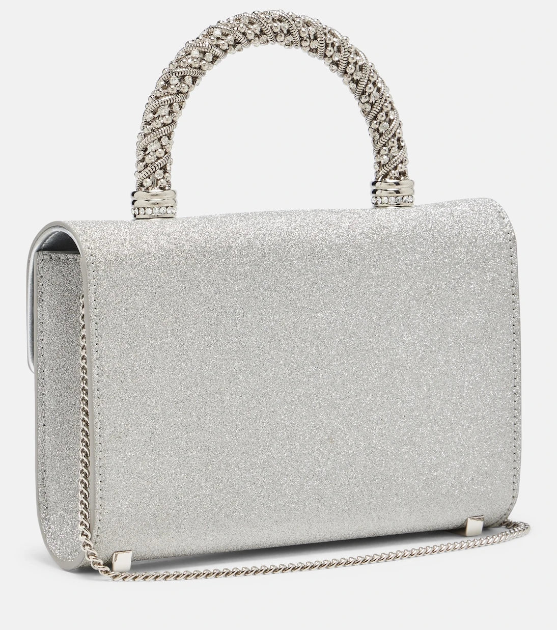 Roger Vivier - Jewel Efflorescence Mini glitter tote bag