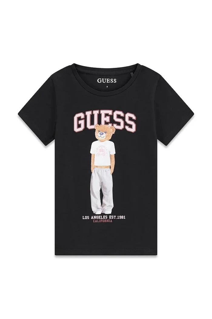 Guess Çocuklar için pamuklu elastanlı tişört