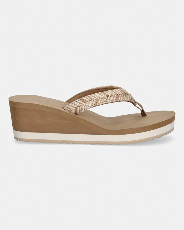 Tommy Hilfiger kadın parmak arası terlik TH ROPE SUMMER SANDAL