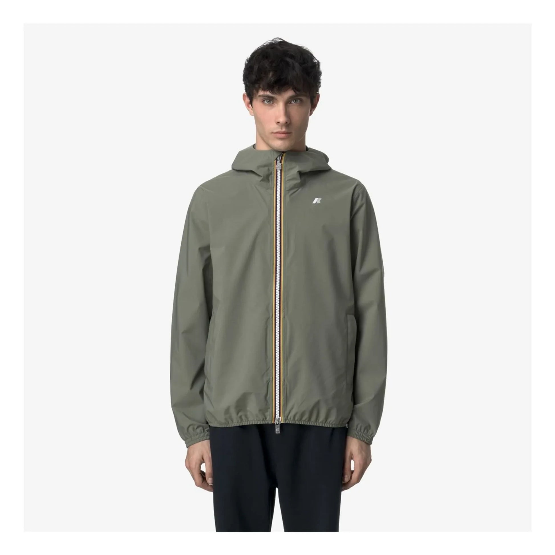 K-way - Jack Stretch Dot Jacket | Green