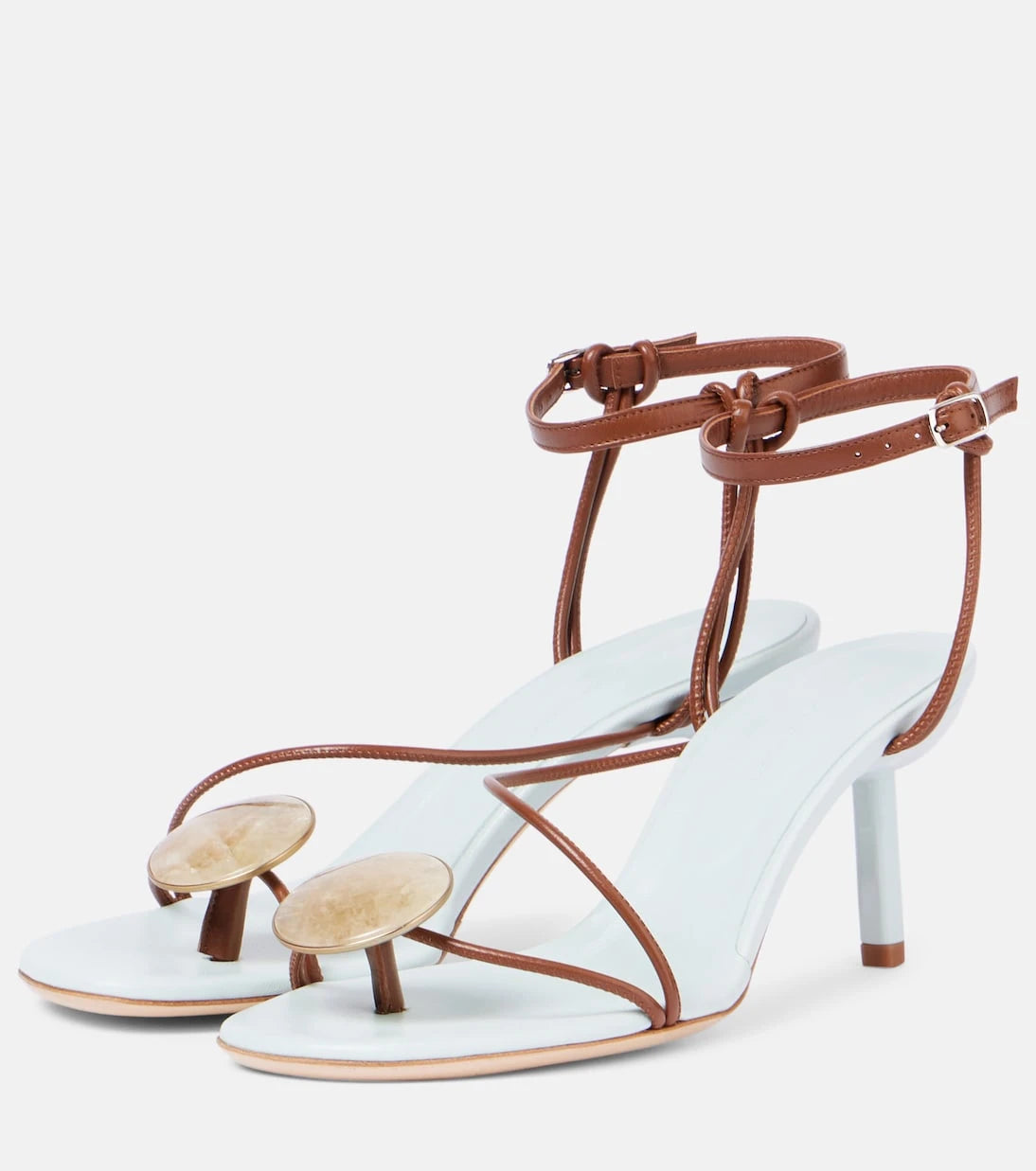 Christopher Esber - Doma 70 embellished leather sandals