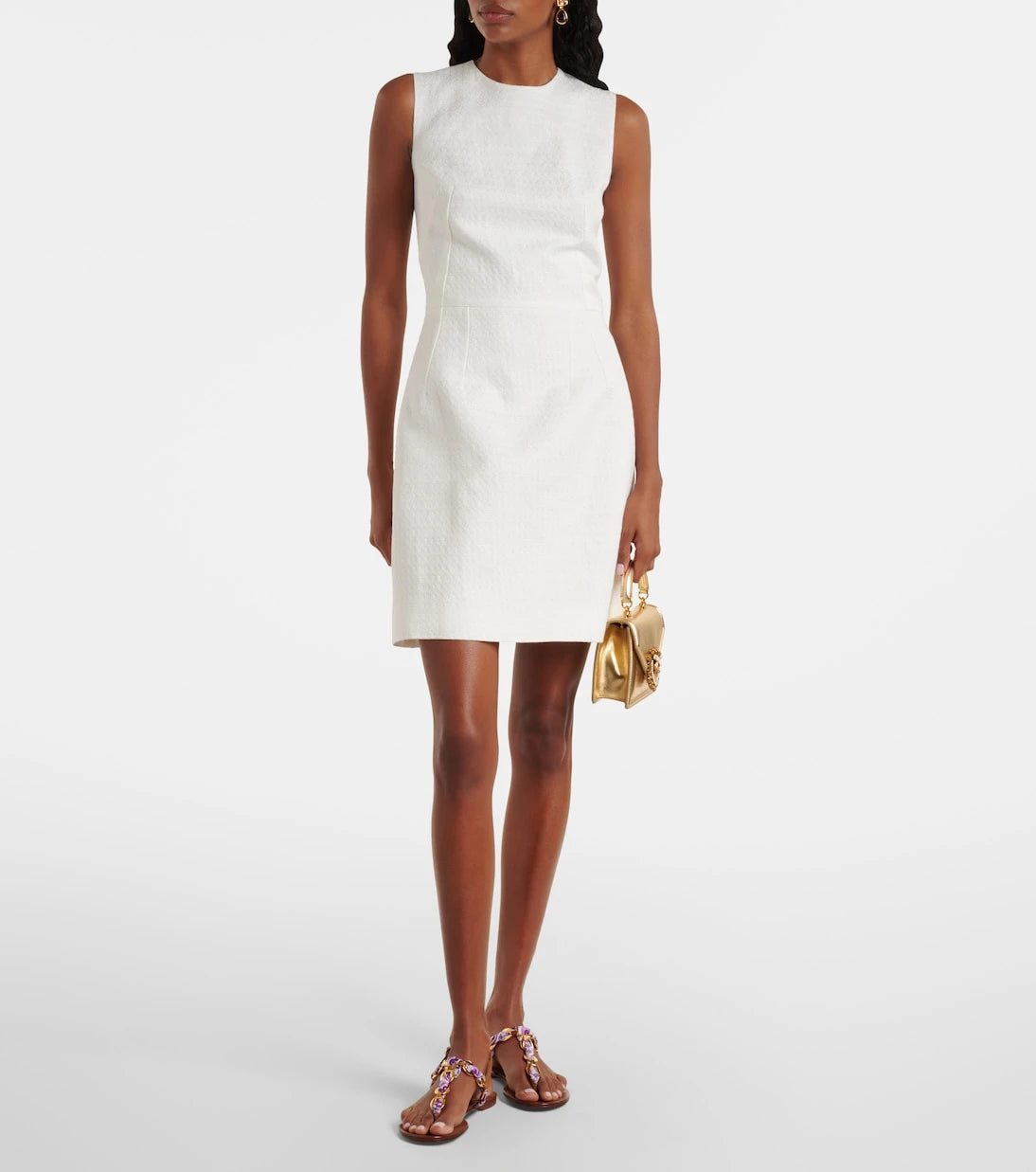 Dolce&Gabbana - Cotton-blend minidress