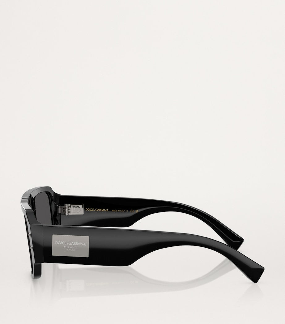 Dolce & Gabbana Acetate Pilot Sunglasses