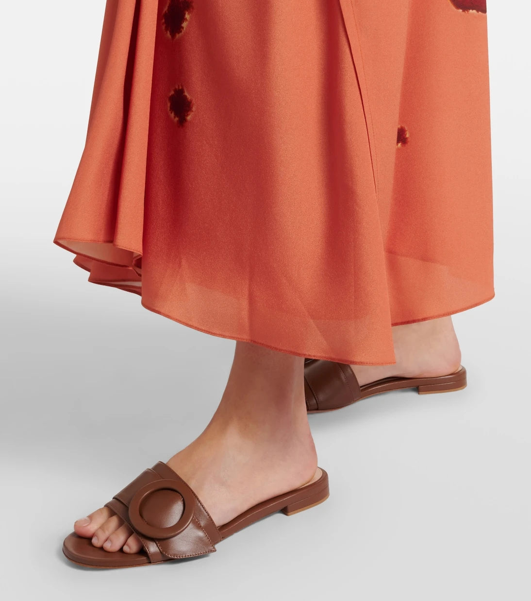 Gianvito Rossi - Embellished leather mules