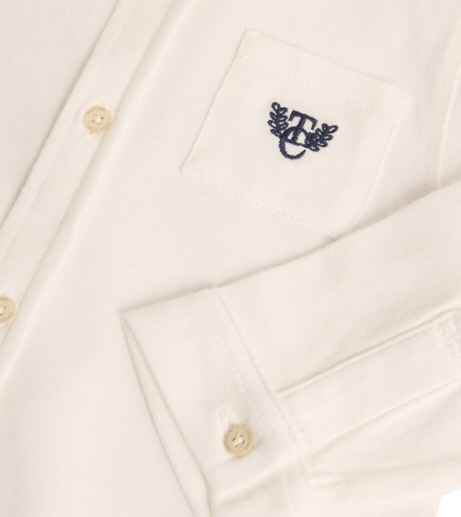 Embroidered Logo Shirt (3 Months-4 Years)