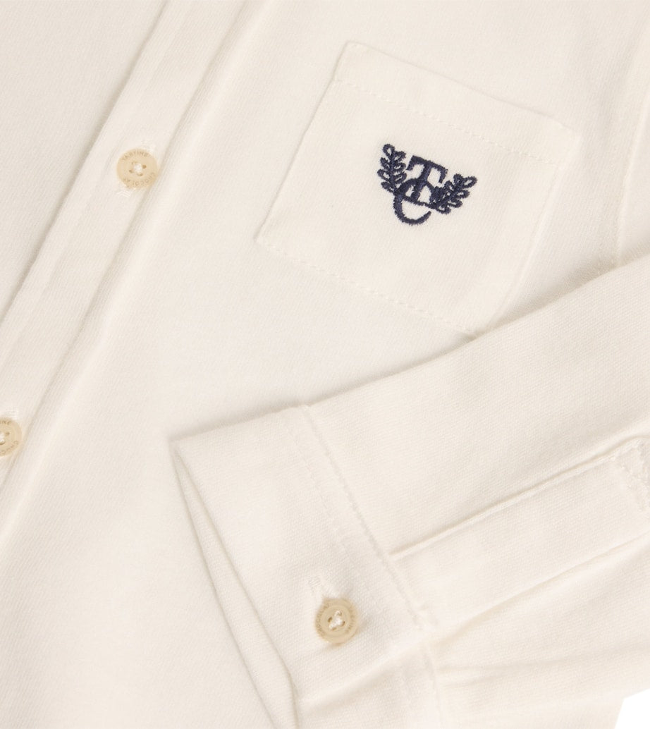 Embroidered Logo Shirt (3 Months-4 Years)