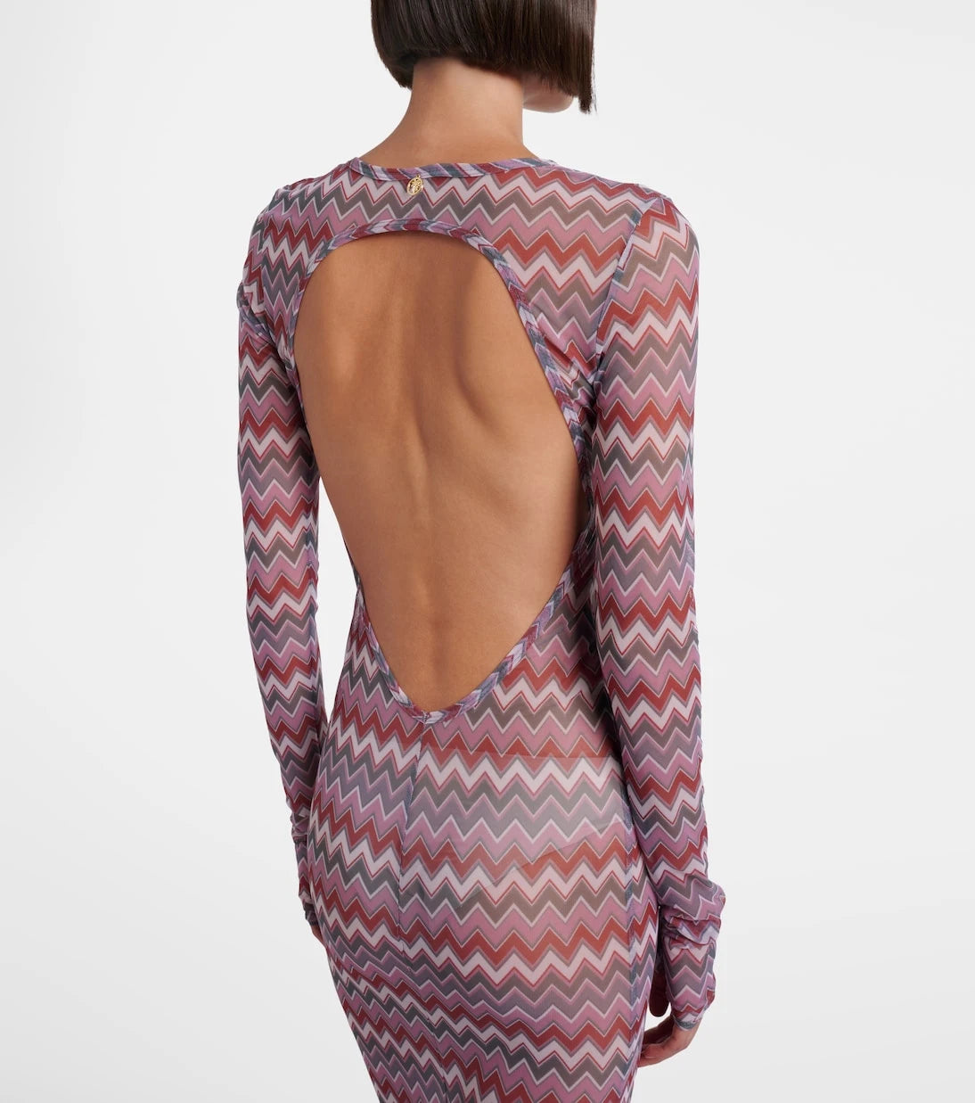 Bananhot - Renne printed cotton maxi dress