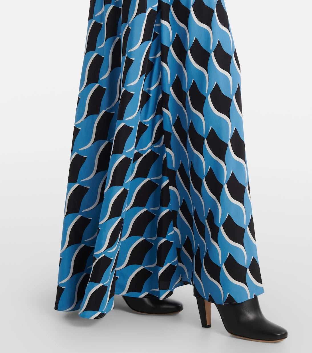 Diane von Furstenberg - Eloise printed crêpe maxi dress