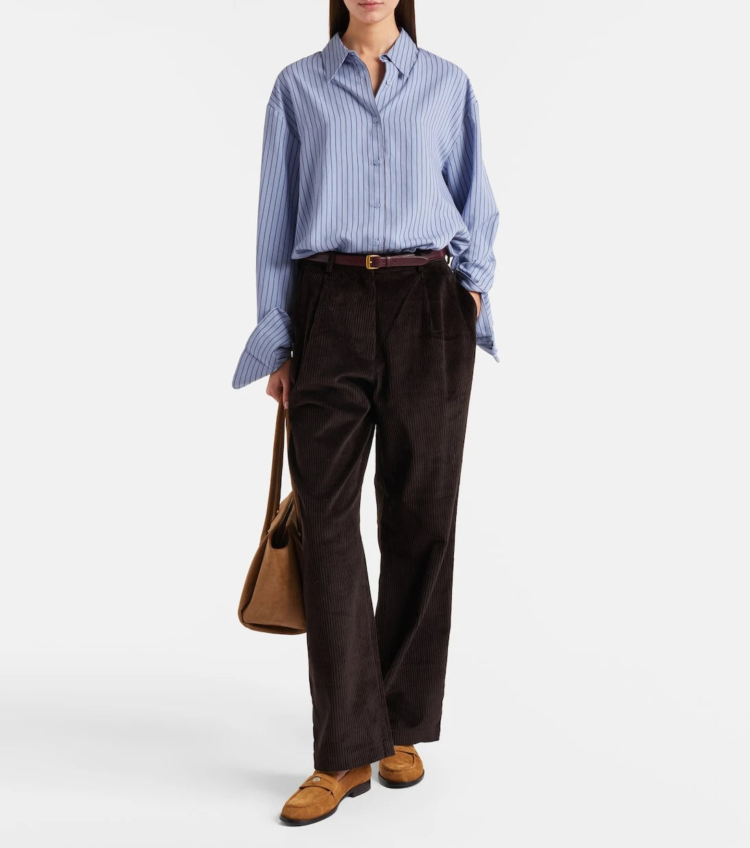 Tory Burch - Suede penny loafers