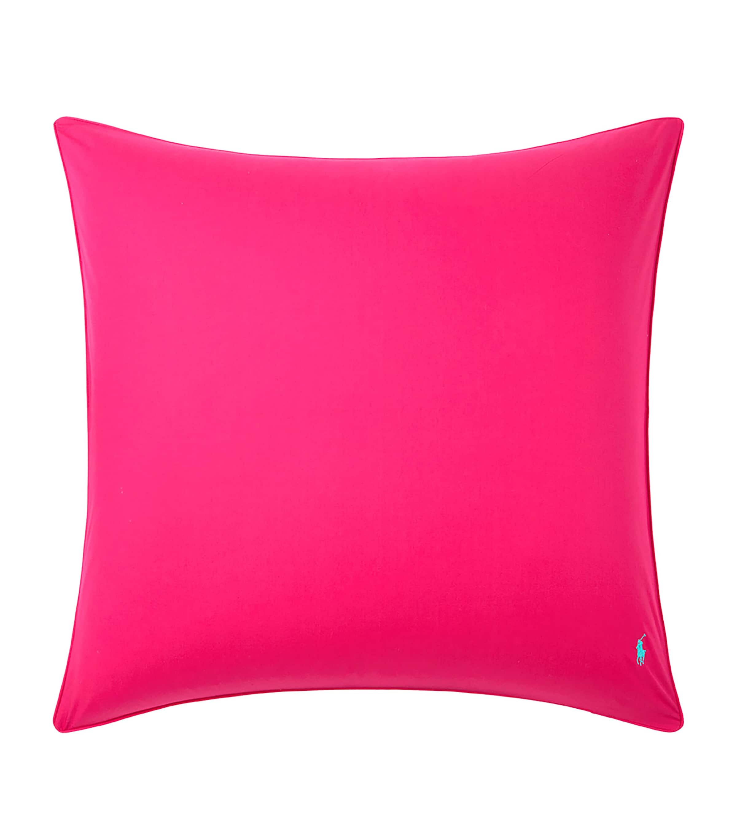 Cotton Polo Player Pillowcase (65cm x 65cm)