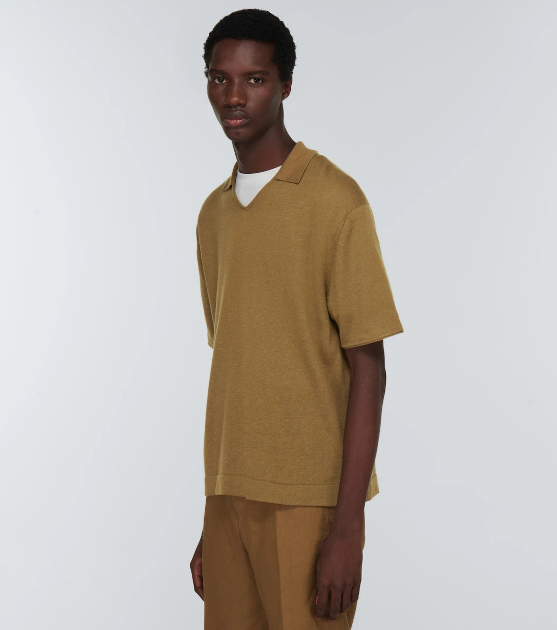 Zegna - Cotton piqué polo shirt