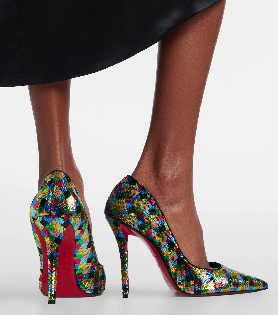 Christian Louboutin - Miss Z sequined pumps