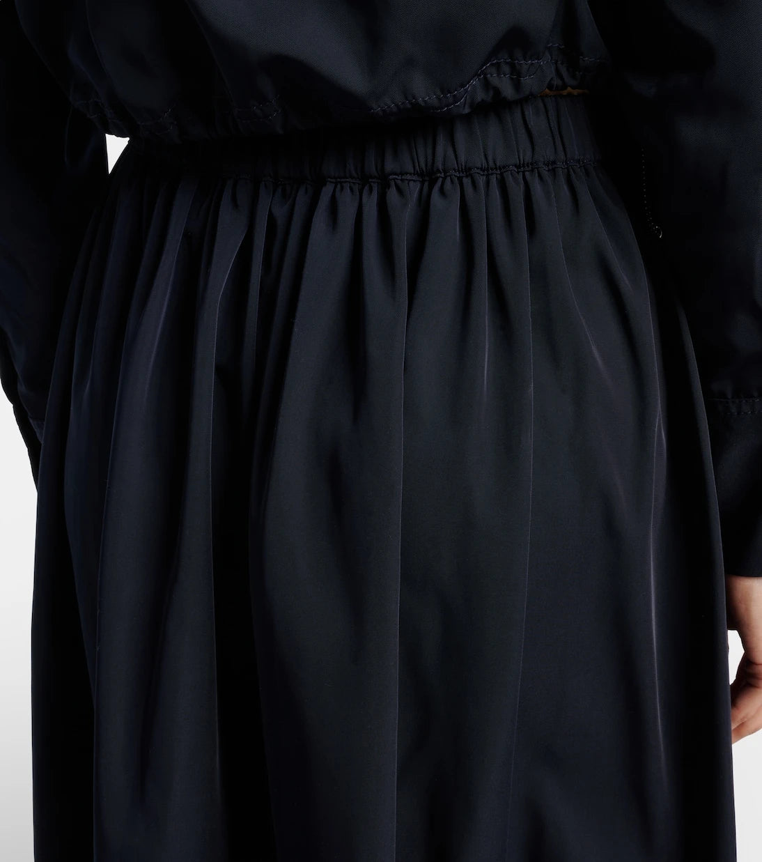 Veronica Beard - Bates gathered taffeta midi skirt