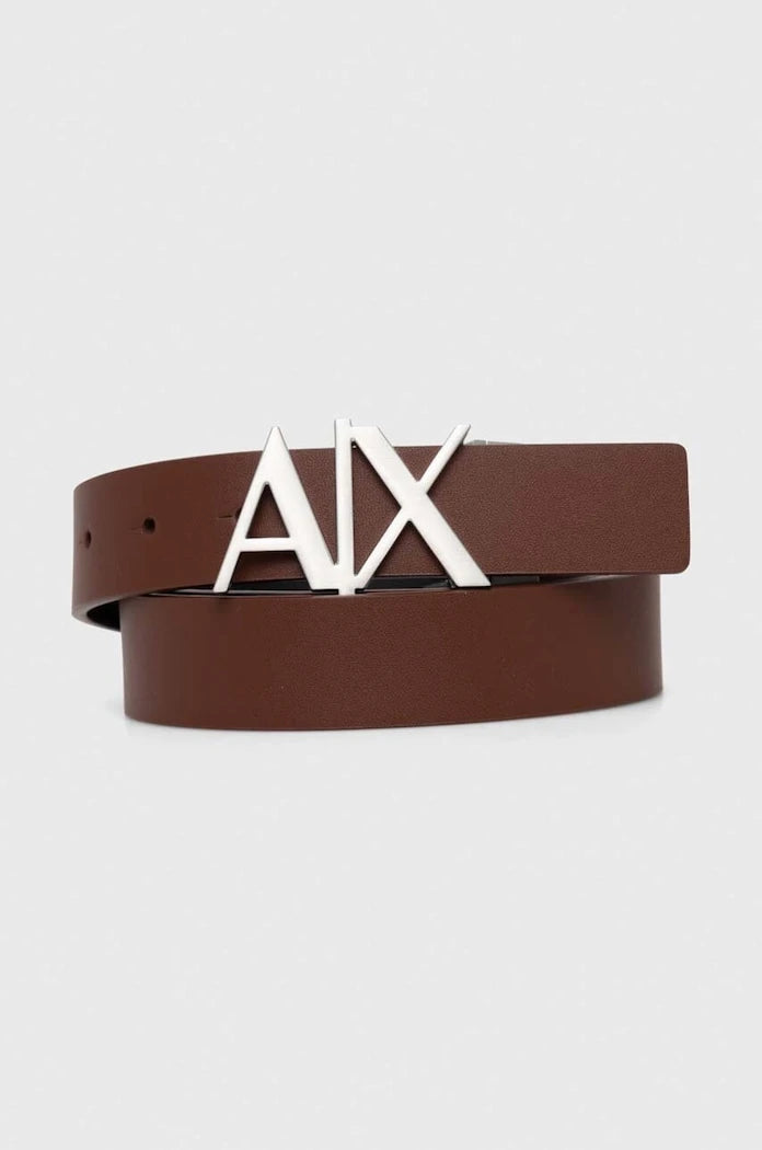 Armani Exchange Deri Kemer