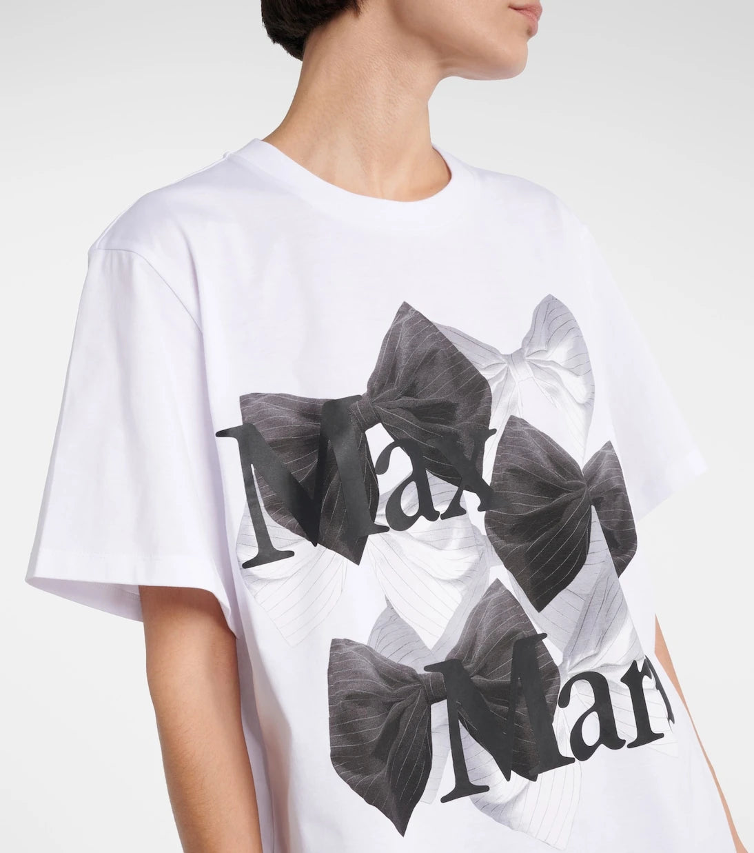 Max Mara - Sequoia logo printed cotton jersey T-shirt