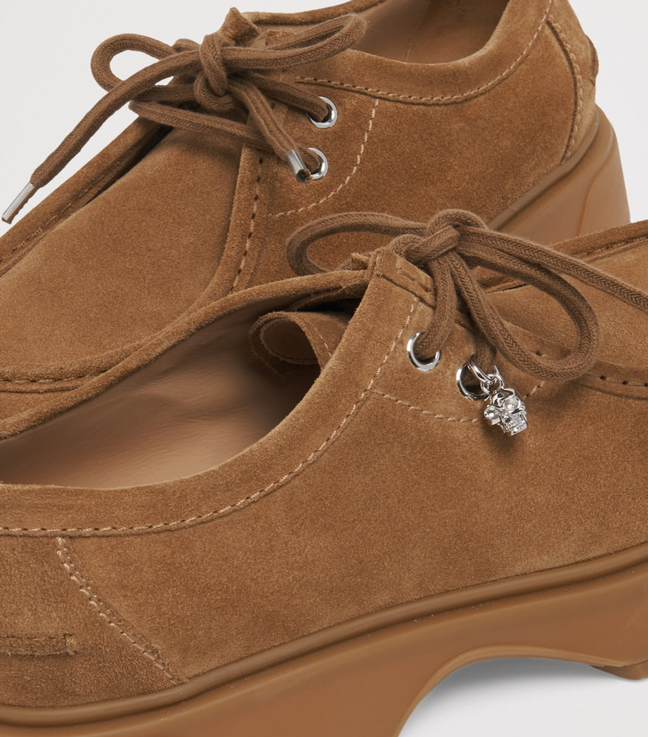 Suede Rover Derby Shoes