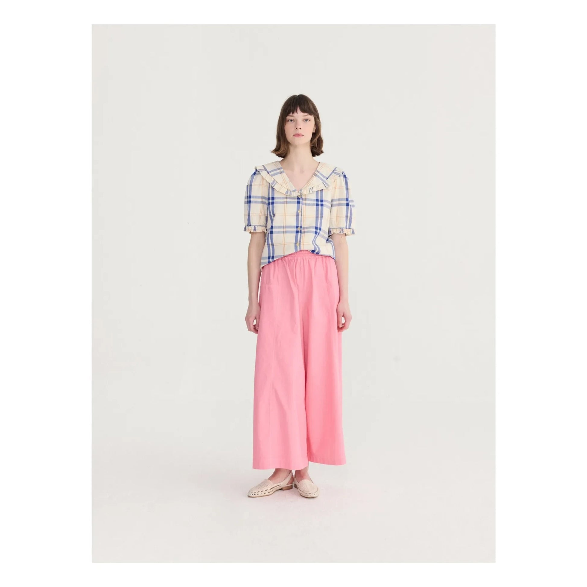 Bobo Choses - Paper Touch organic cotton pants | Pink
