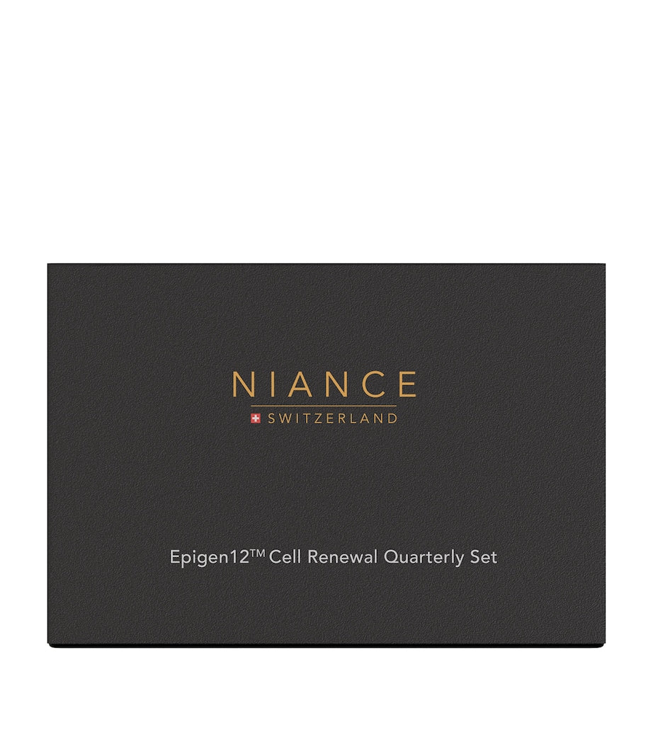 NIANCE SWITZERLAND Epigen12 Cell Renewal Quarterly Set (3 x 100g)