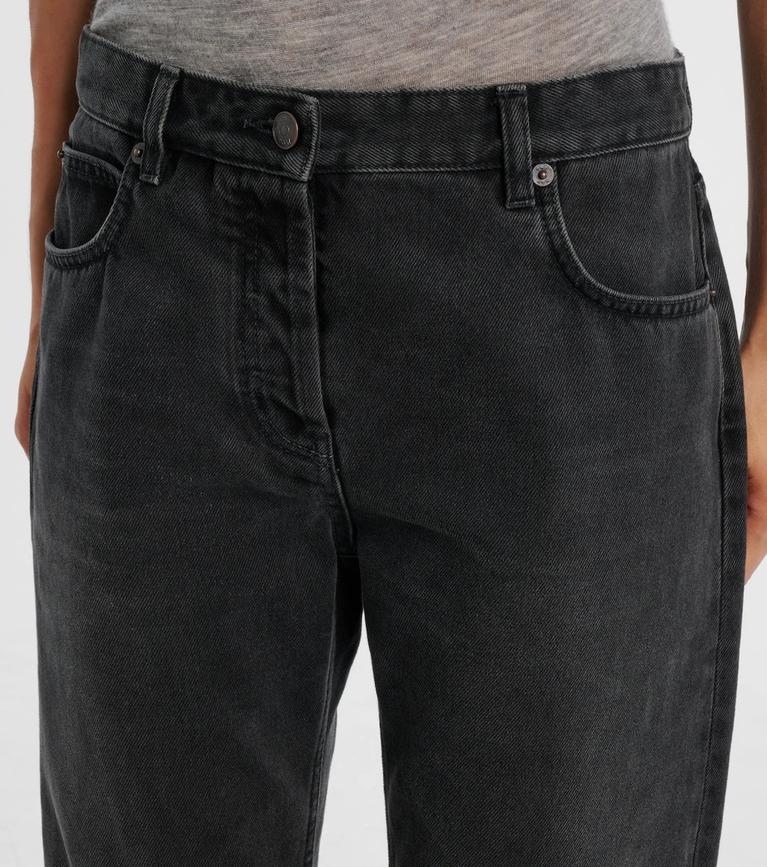 The Row - Riaco mid-rise straight jeans