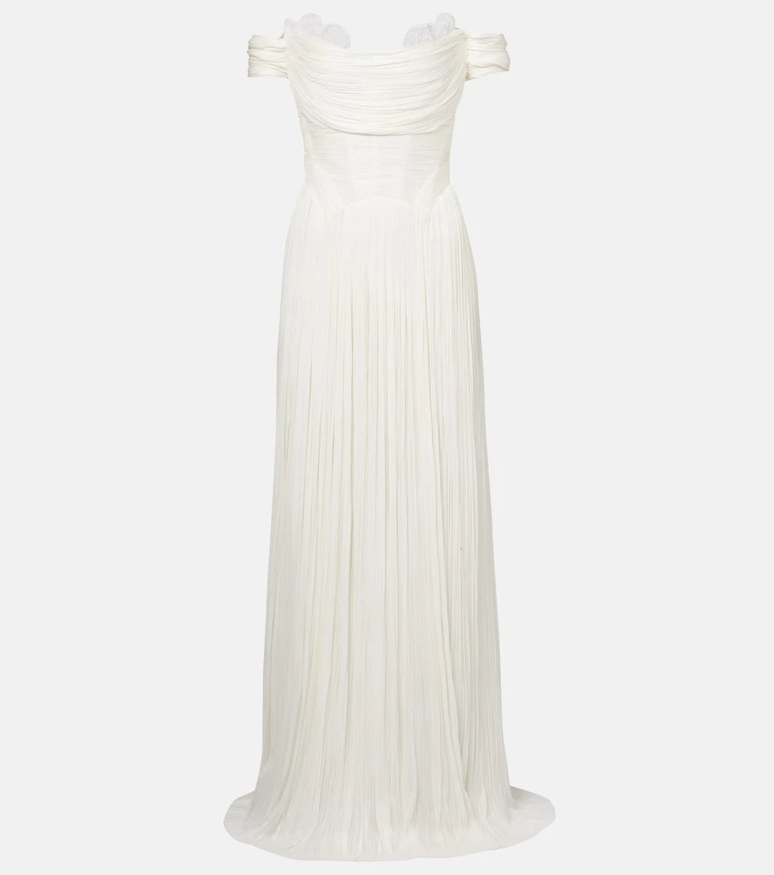 Maria Lucia Hohan - Sharon off-shoulder silk gown