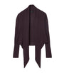 AllSaints Red Merino Wool Wasson Pirate Cardigan