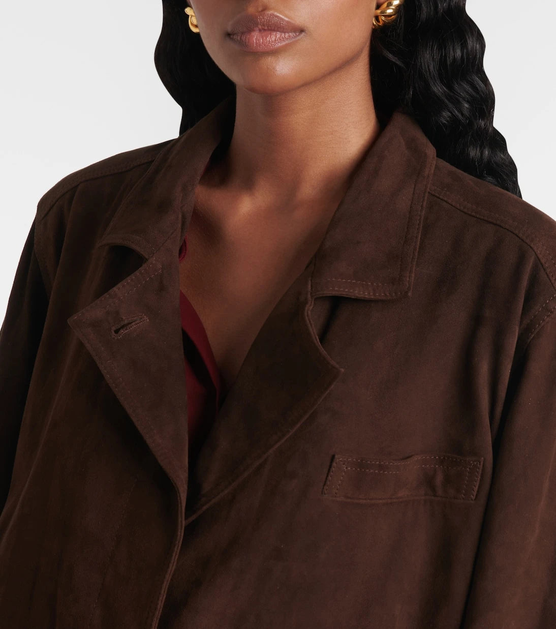 Blazé Milano - Cleo suede bomber jacket