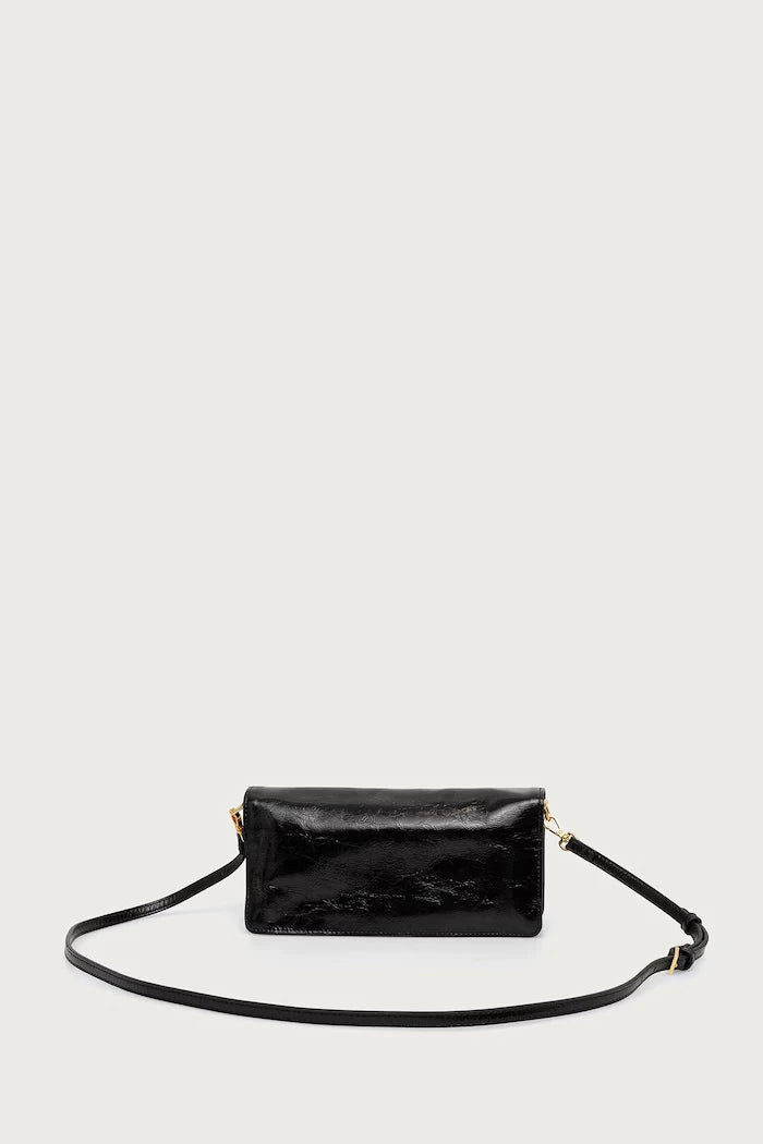 Patrizia Pepe deri kadın crossbody çanta