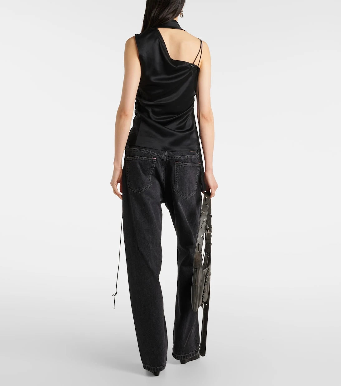 Acne Studios - Asymmetric satin top