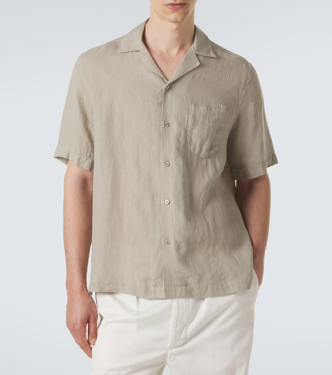 Frescobol Carioca - Angelo linen bowling shirt