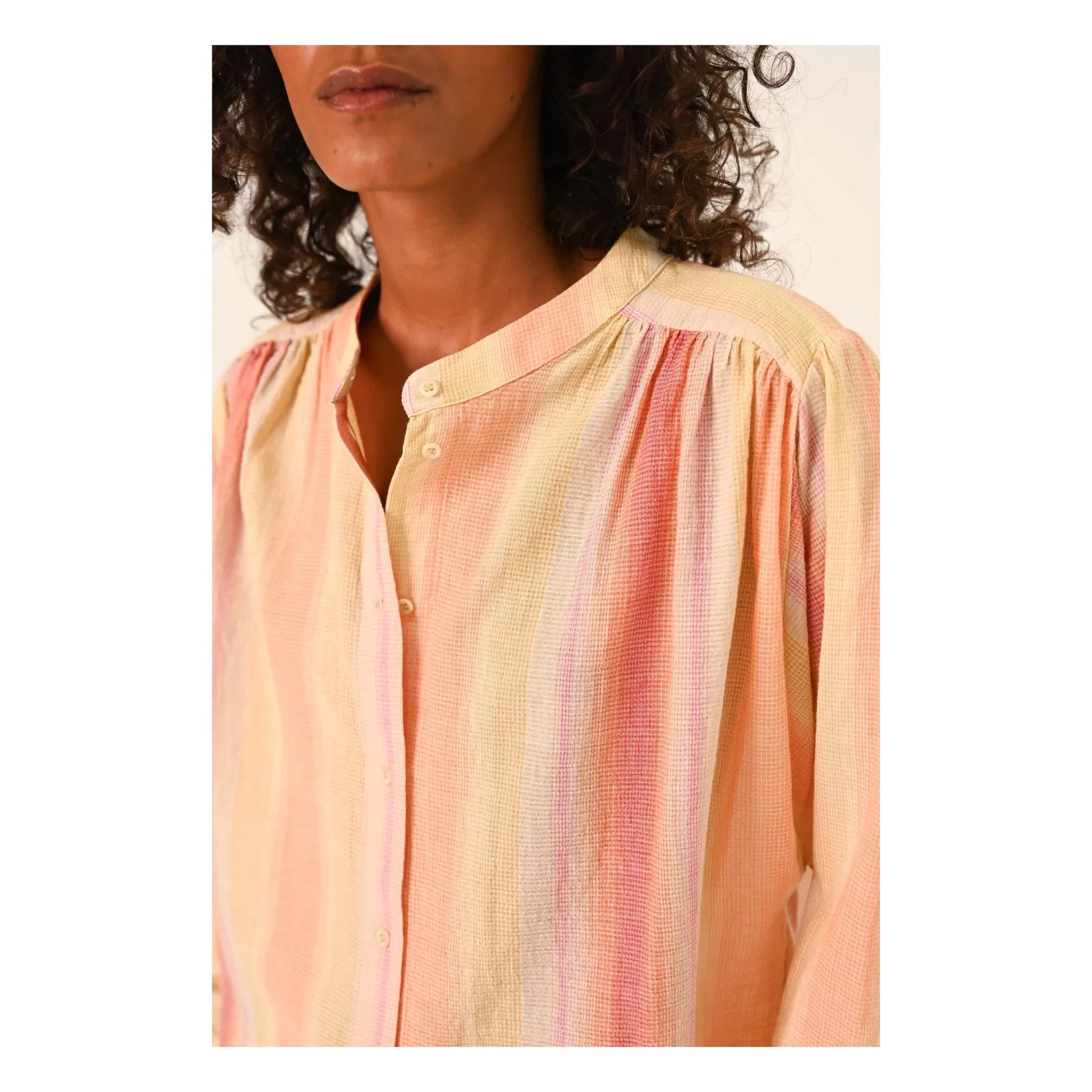 Sacrécoeur - Gladis Tupi blouse | Yellow