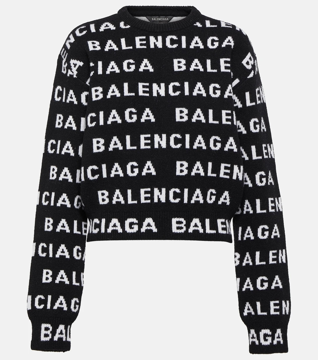 Balenciaga - Logo wool sweater