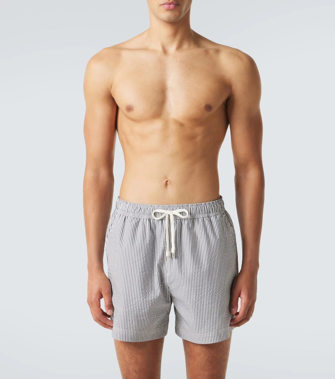 Zegna - Seersucker swim trunks